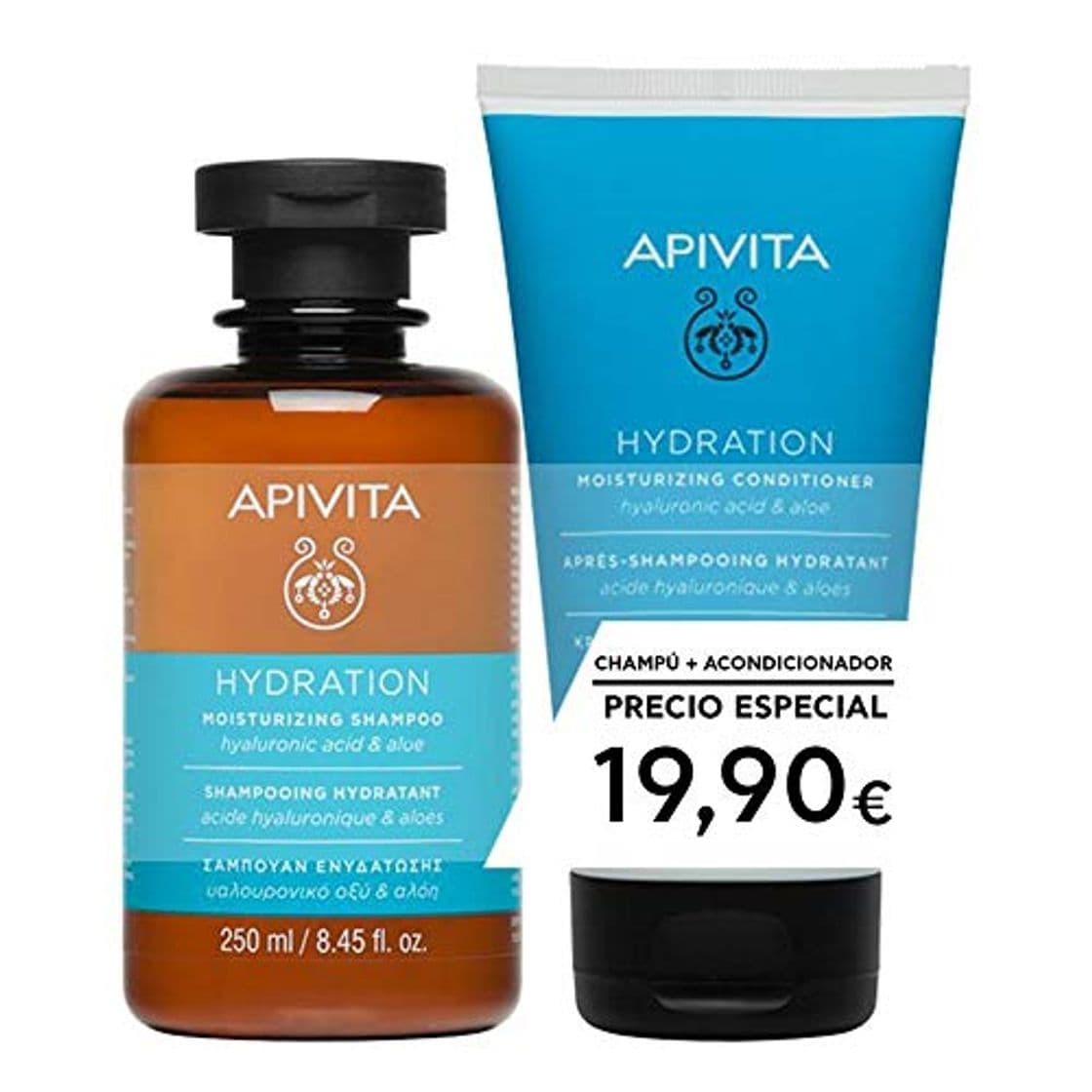 Producto Apivita Pack Capilar Champú