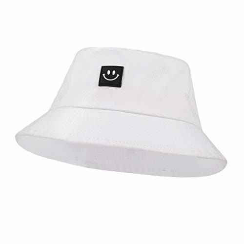 Fashion Sombrero del Pescador Algodón Plegable Bucket Hat Al Aire Libre Visera para