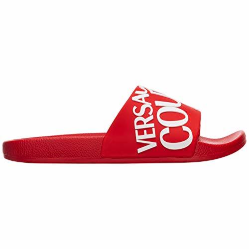 Product VERSACE JEANS COUTURE EOYVBSQ1 Zuecos Hommes Rojo/Blanco