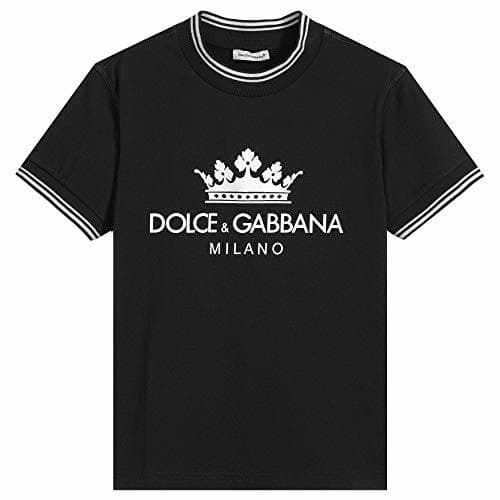 Product Dolce & Gabbana Kids Camiseta de Manga Larga 10 Years Black