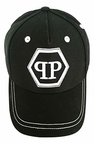 Product PHILIPP PLEIN Sombrero de béisbol Cap Statement S19A BAC0079 PTE003N Negro