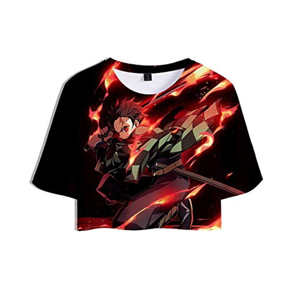 Product FEIRAN Anime Demon Slayer Kimetsu no Yaiba Camiseta Corta de Verano con