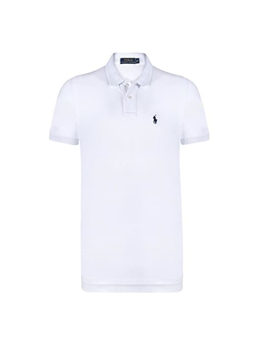 Product Ralf Lauren Polo Shirt Custom Fit Schmall Pony Blanco XL