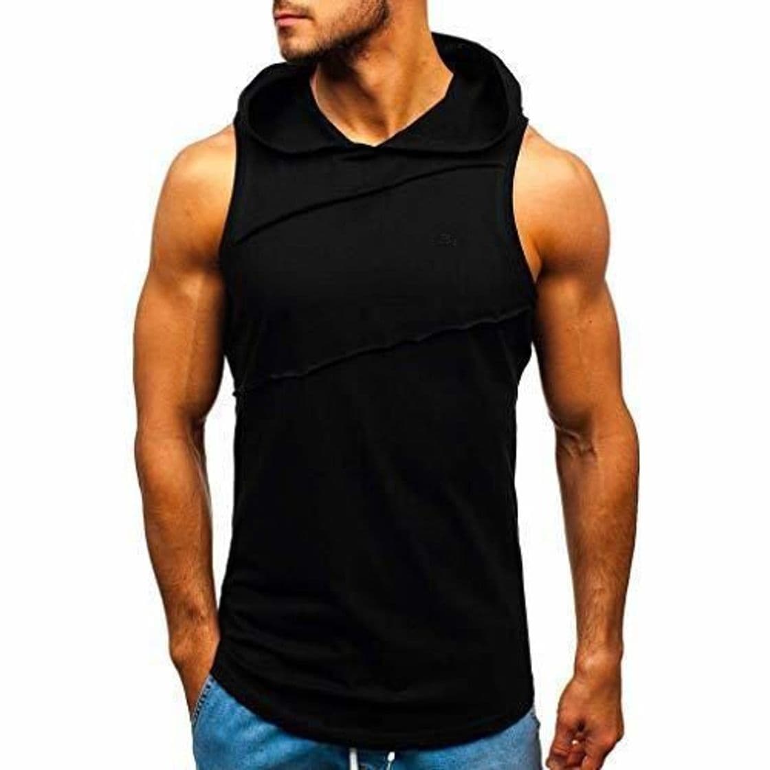 Product Camisetas Sin Mangas Hombre con Capucha 2019 Nuevo SHOBDW Camisetas Hombre Tirantes