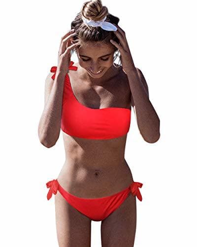 Product Yuson Girl Conjuntos De Bikini Rayas Talle Alto Retro Brasileños Mujer Sexy