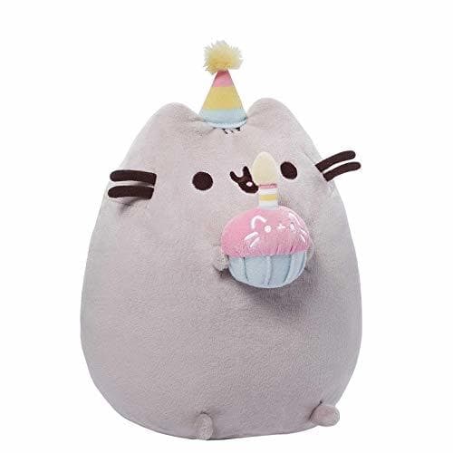 Producto GUND- Pusheen Birthday Cupcake Soft Toy cumpleaños, Multicolor