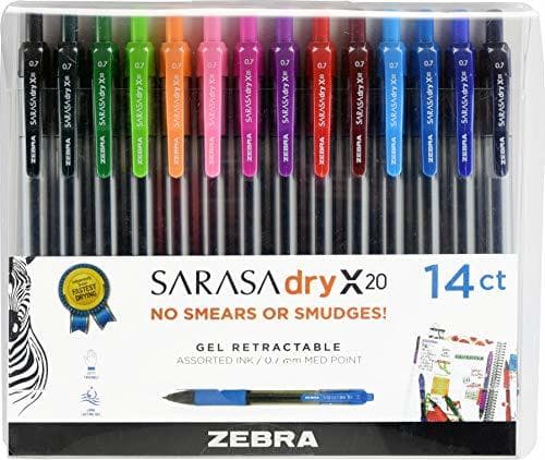 Producto Zebra Sarasa Rapid Dry Ink Gel Retractable Pen