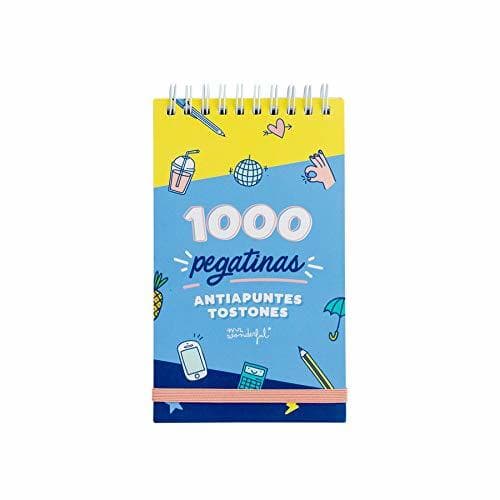 Producto Mr Wonderful - Bloc con Espiral de 1000 Pegatinas Antiapuntes Tostones