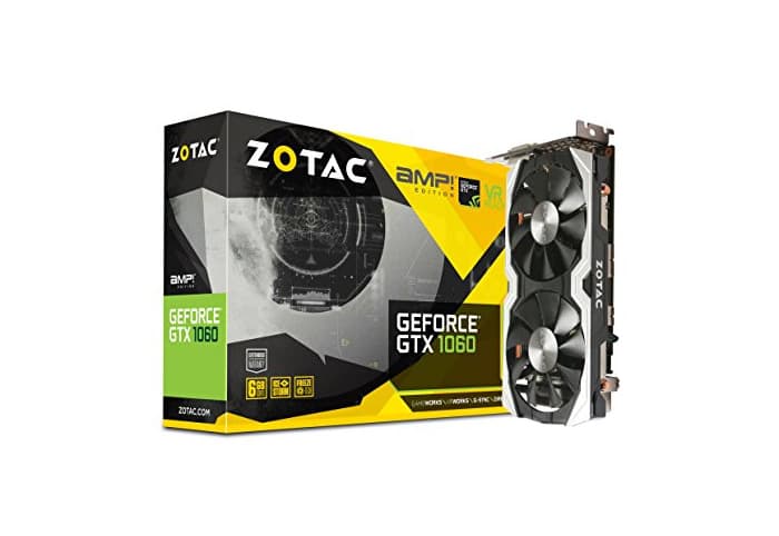 Electronic Zotac ZT-P10600B-10M NVIDIA GeForce GTX 1060 6GB - Tarjeta gráfica