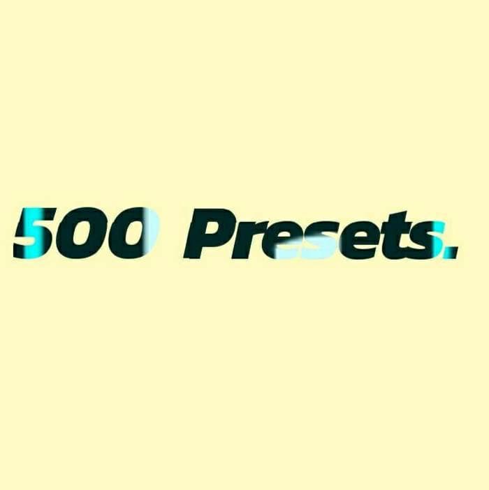 Moda 500  free presets. @xexuxus