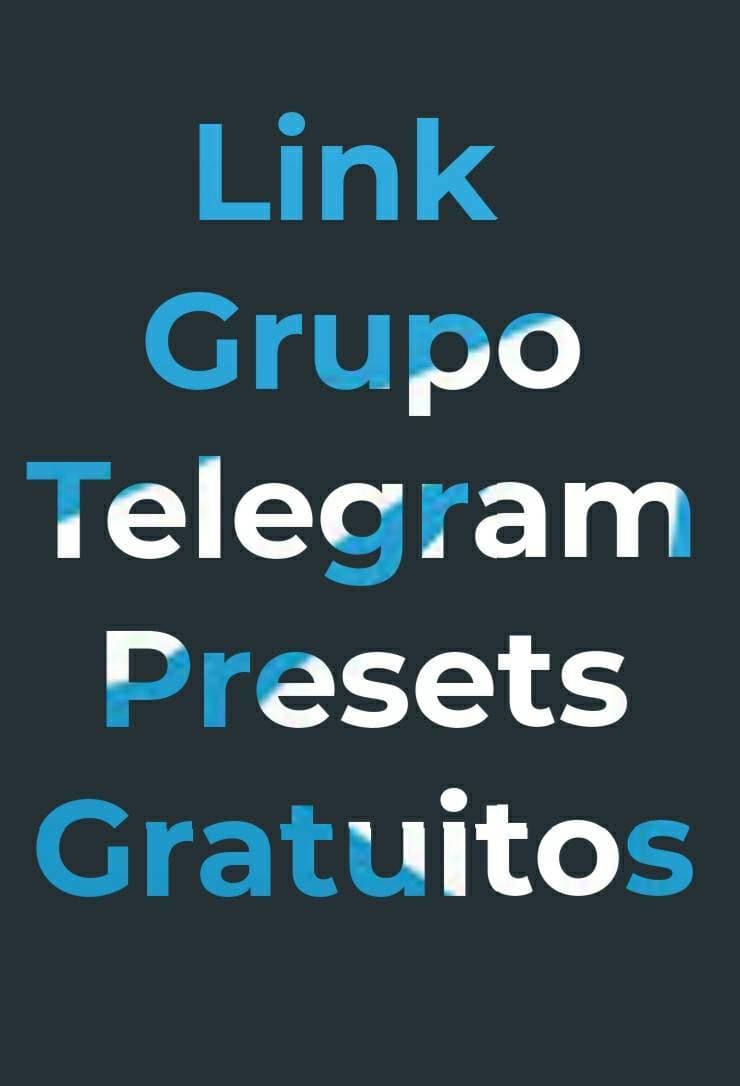 Moda Link de grupo de Telegram con presets gratuitos.