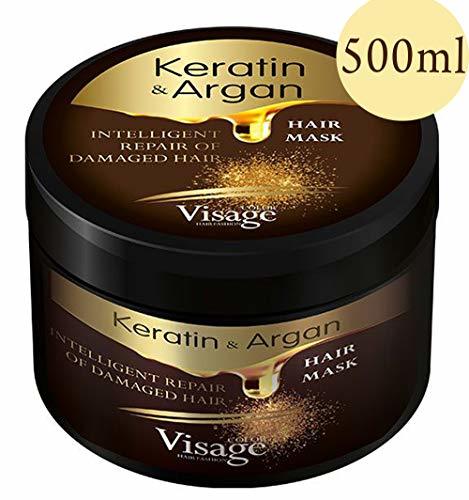 Product Mascarilla para el cabello de Visage con aceite de argán y queratina