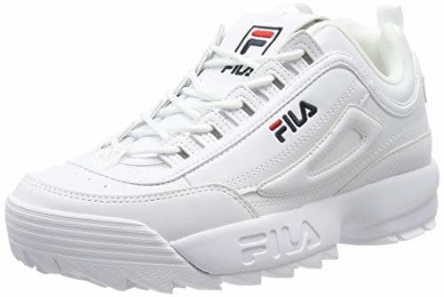 Moda Fila Disruptor Low 1010262-1fg, Zapatillas para Hombre, Bianco