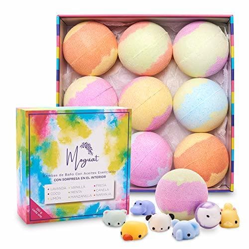 Beauty Set De 9 Bombas De Baño Con Sorpresas Dentro