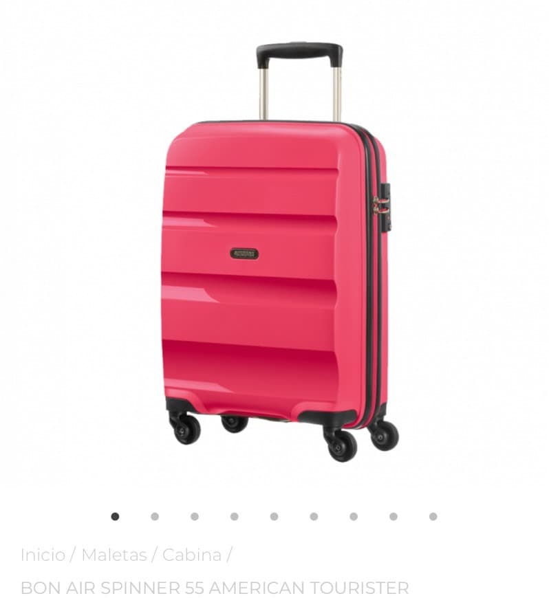 Product BON AIR SPINNER 55 AMERICAN TOURISTER Color Azalea ...