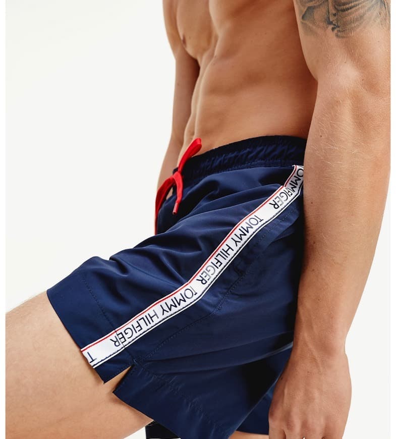 Product TOMMY HILFIGER BAÑADOR CON CINTA CON INSCRIPCIÓN