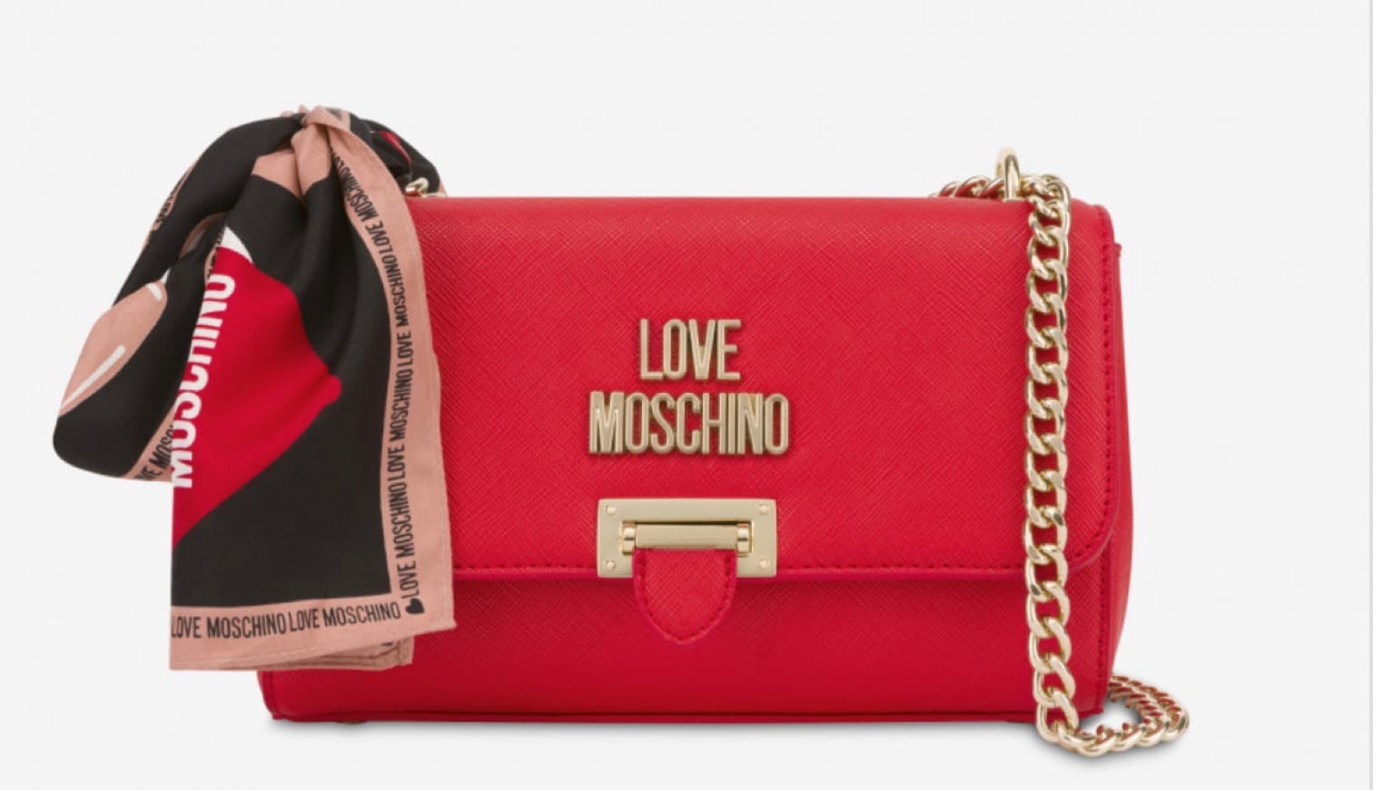 Product BANDOLERA CON FOULARD MOSCHINO 