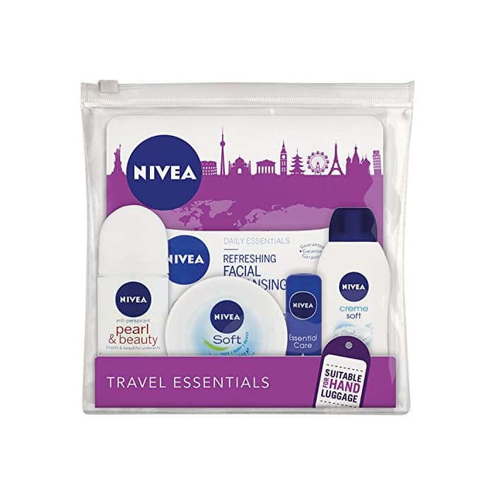 Beauty Nivea Set de Elementos Esenciales de Viajes para Mujeres