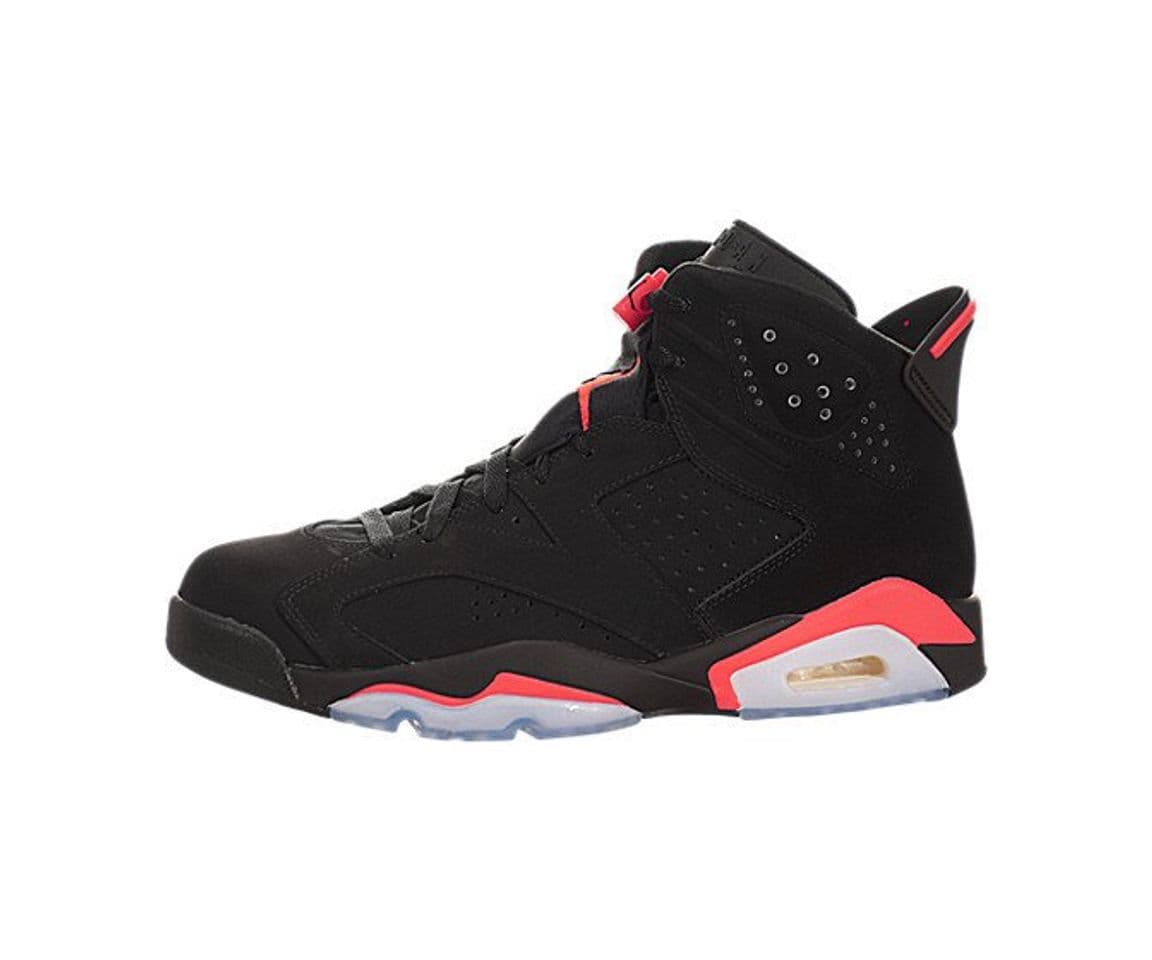 Fashion Nike Air Jordan 6 Retro, Zapatillas de Deporte para Hombre, Negro/Rojo