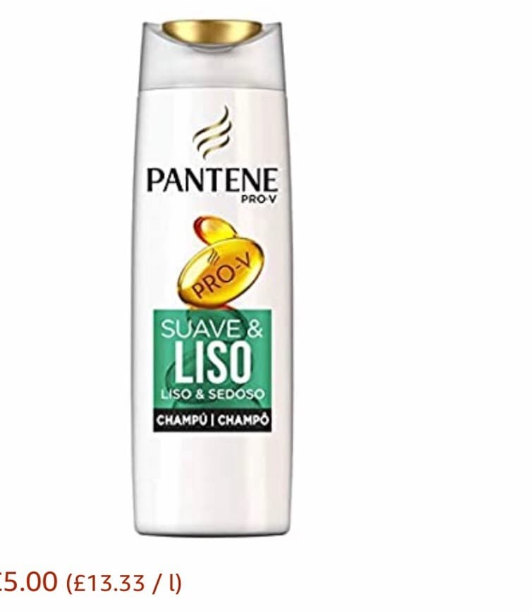 Product Pantene Suave e liso