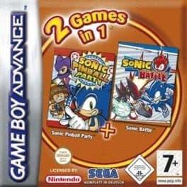 Videojuegos 2 Games in 1: Sonic Pinball Party + Sonic Battle