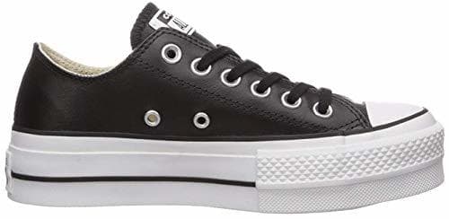 Producto Converse Chuck Taylor CTAS Lift Clean Ox, Zapatillas para Mujer, Negro