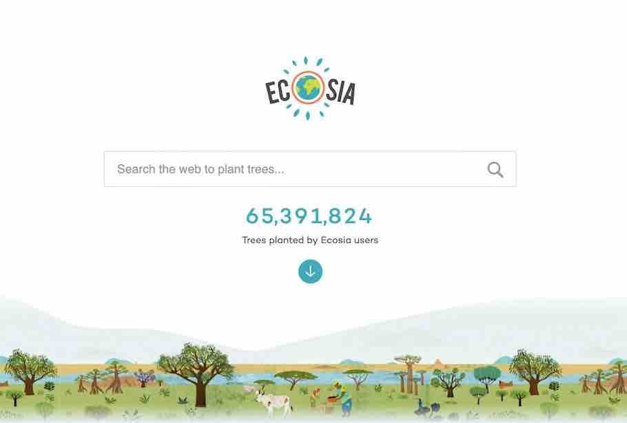 App Ecosia - Trees & Privacy