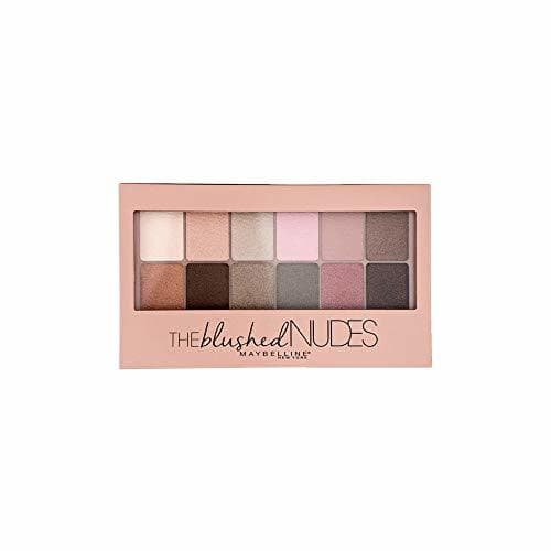 Belleza Paleta de Sombras de Ojos The Blushed Nudes, de Maybelline