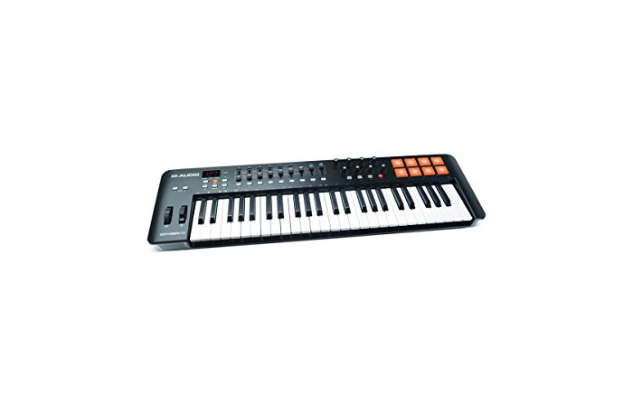 Electrónica M-Audio Oxygen 49 IV - Teclado controlador MIDI USB con teclas y