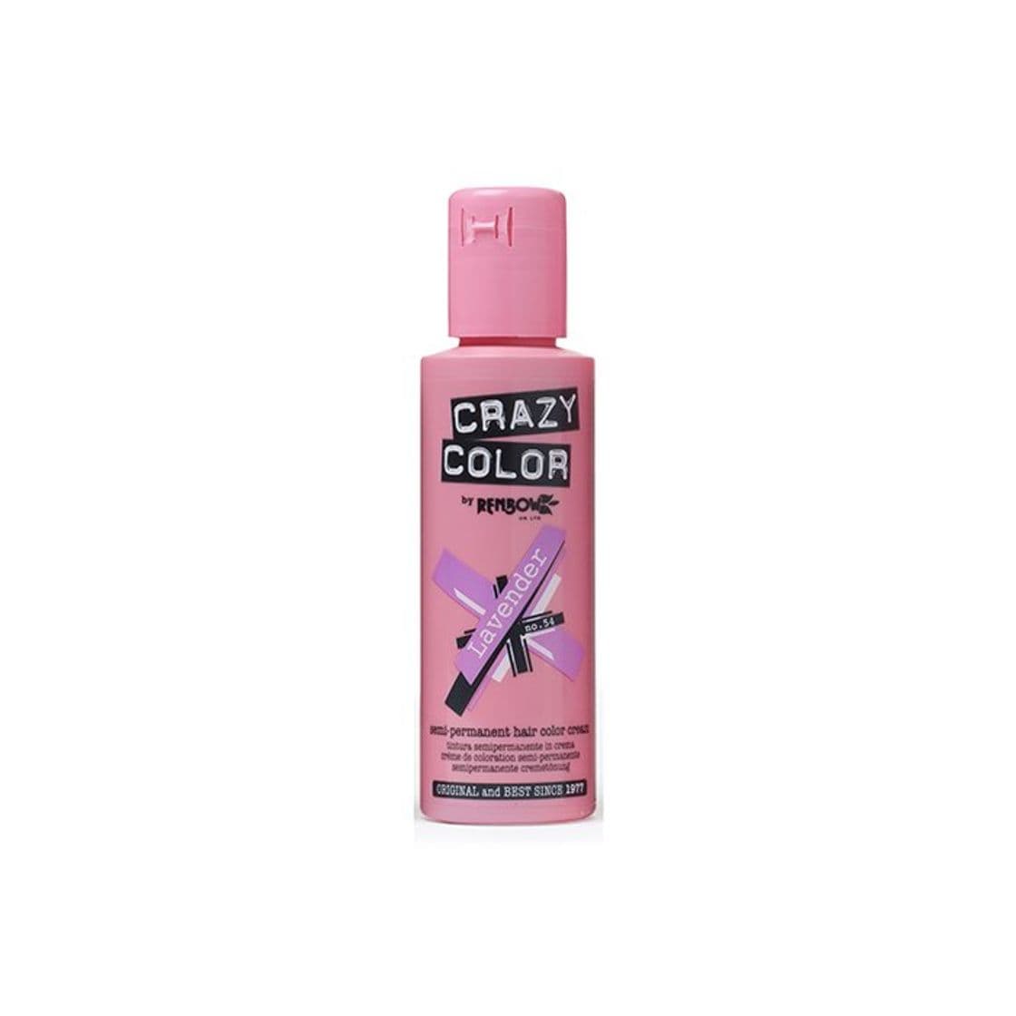 Beauty Crazy Color Lavender Nº 54 Crema Colorante del Cabello Semi-permanente