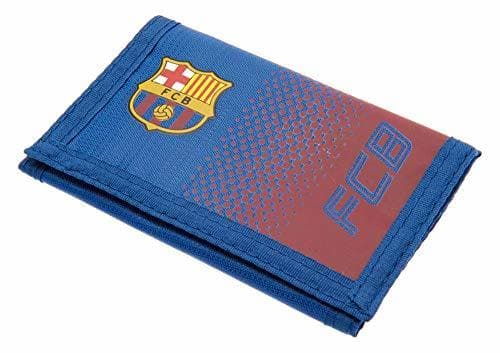 Product Barcelona FC Football Club Red Blue Fade Wallet Card Coins Pouch Cash