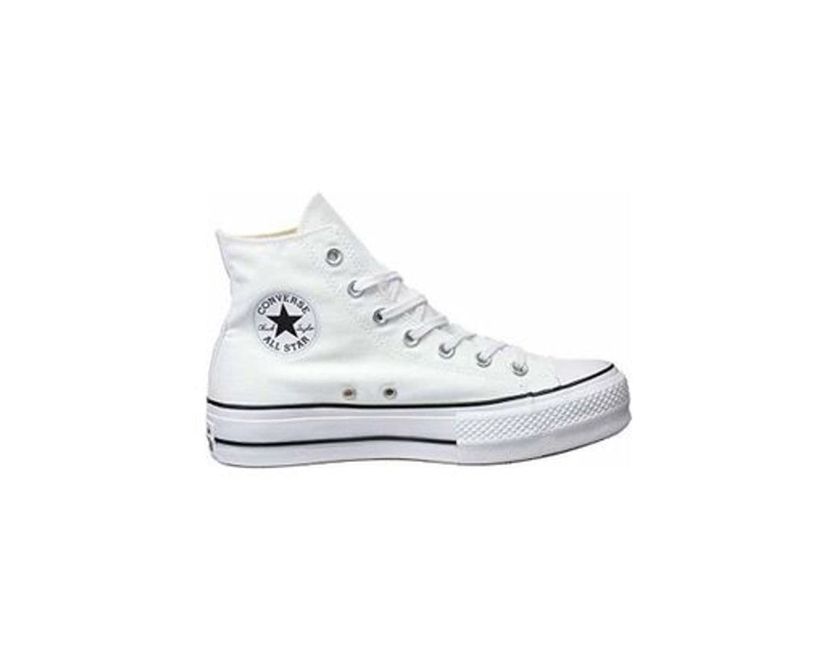 Product Converse Chuck Taylor CTAS Lift Hi, Zapatillas para Mujer, Blanco