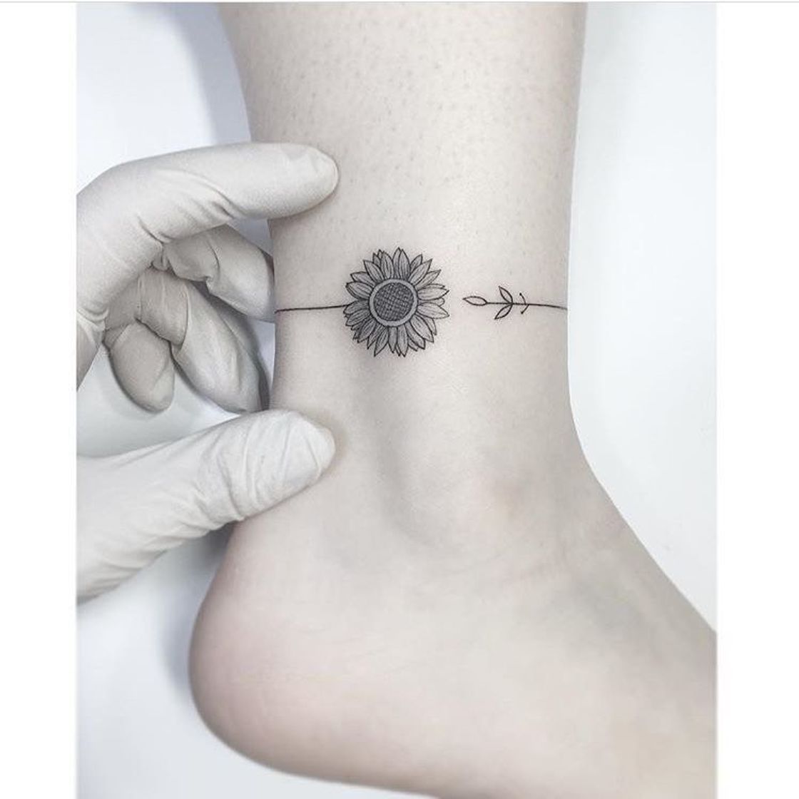 Fashion Tatuaje girasol 🌻