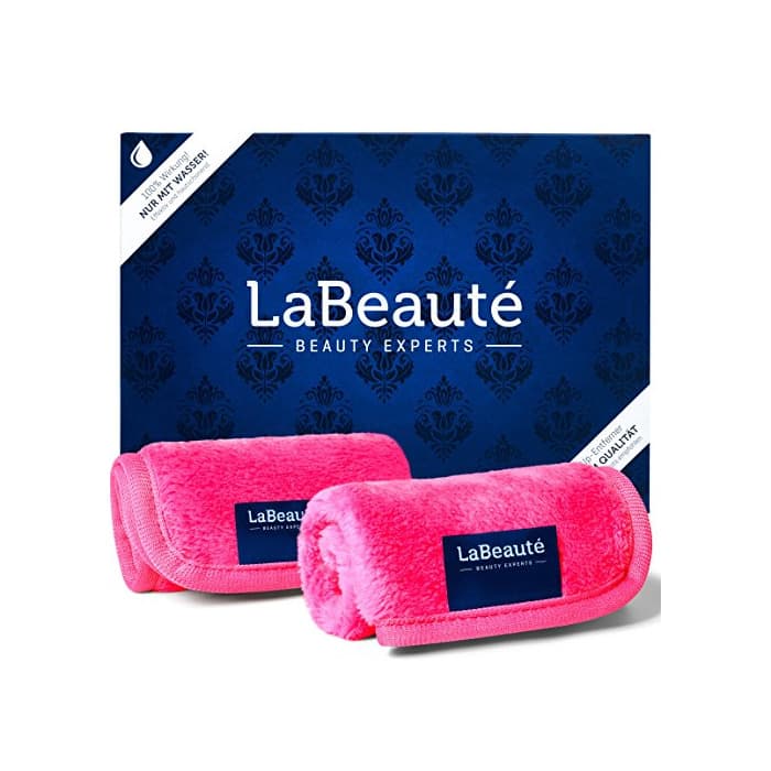 Producto LaBeauté Toalla desmaquillante cara 2 unidades