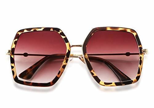 Producto FEISEDY Gafas de sol geométricas para mujer Moda para mujer Estilo de