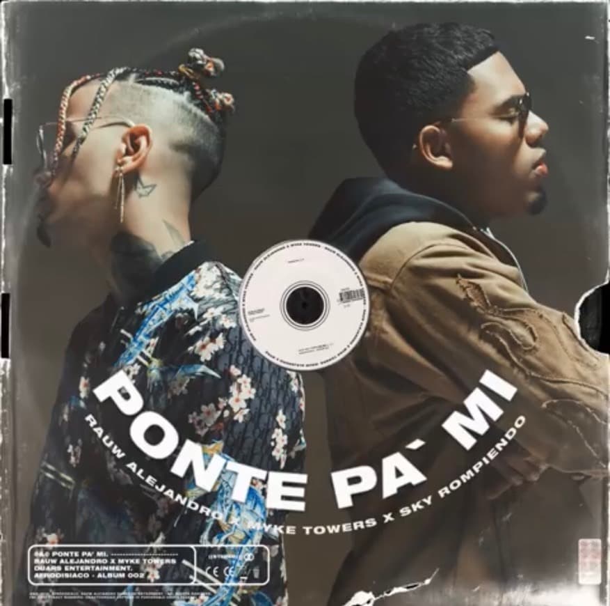 Canción Ponte Pa Mi - Rauw Alejandro x Myke Towers x Sky Rompiendo