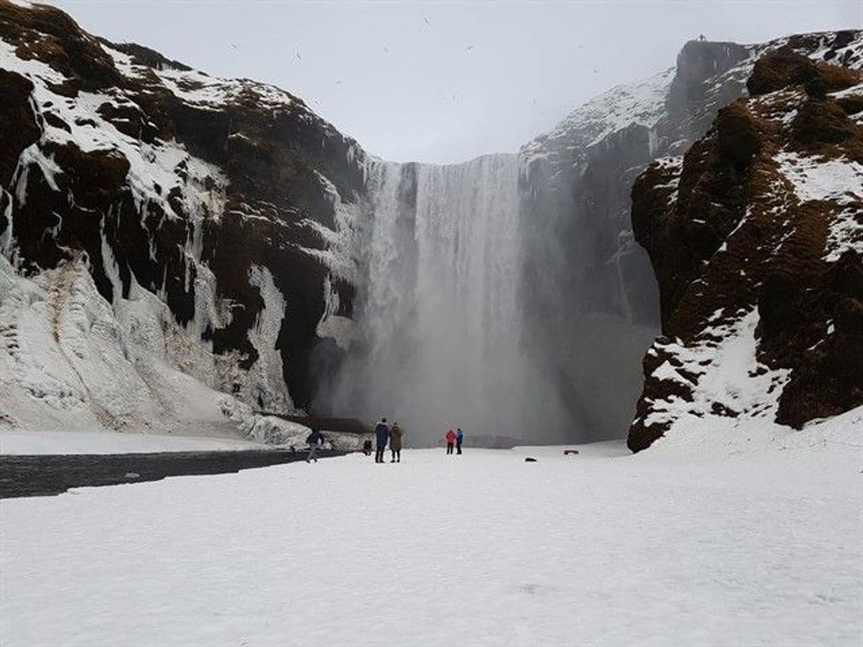 Place Skógafoss Waterfall