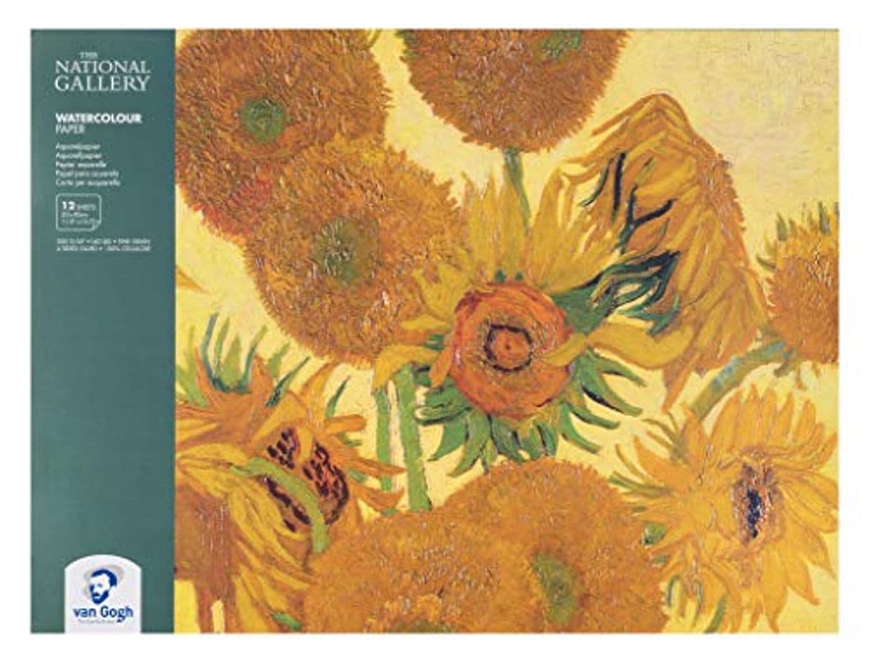 Producto Van Gogh Bloc DE Papel Acuarela 12 Hojas 30X40 CM 300 GR 100% CELULOSA