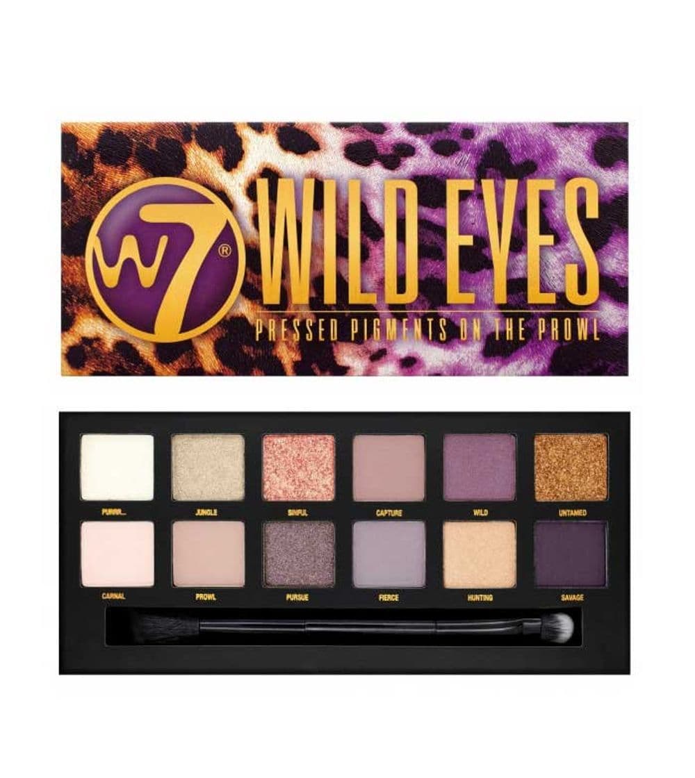 Fashion Wild Eyes Paleta de Pigmentos Prensados W7