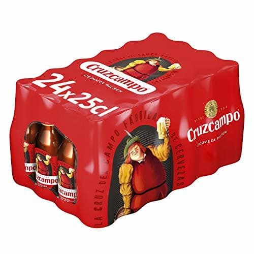 Producto Cruzcampo Cerveza - Caja de 24 Botellas x 250 ml - Total