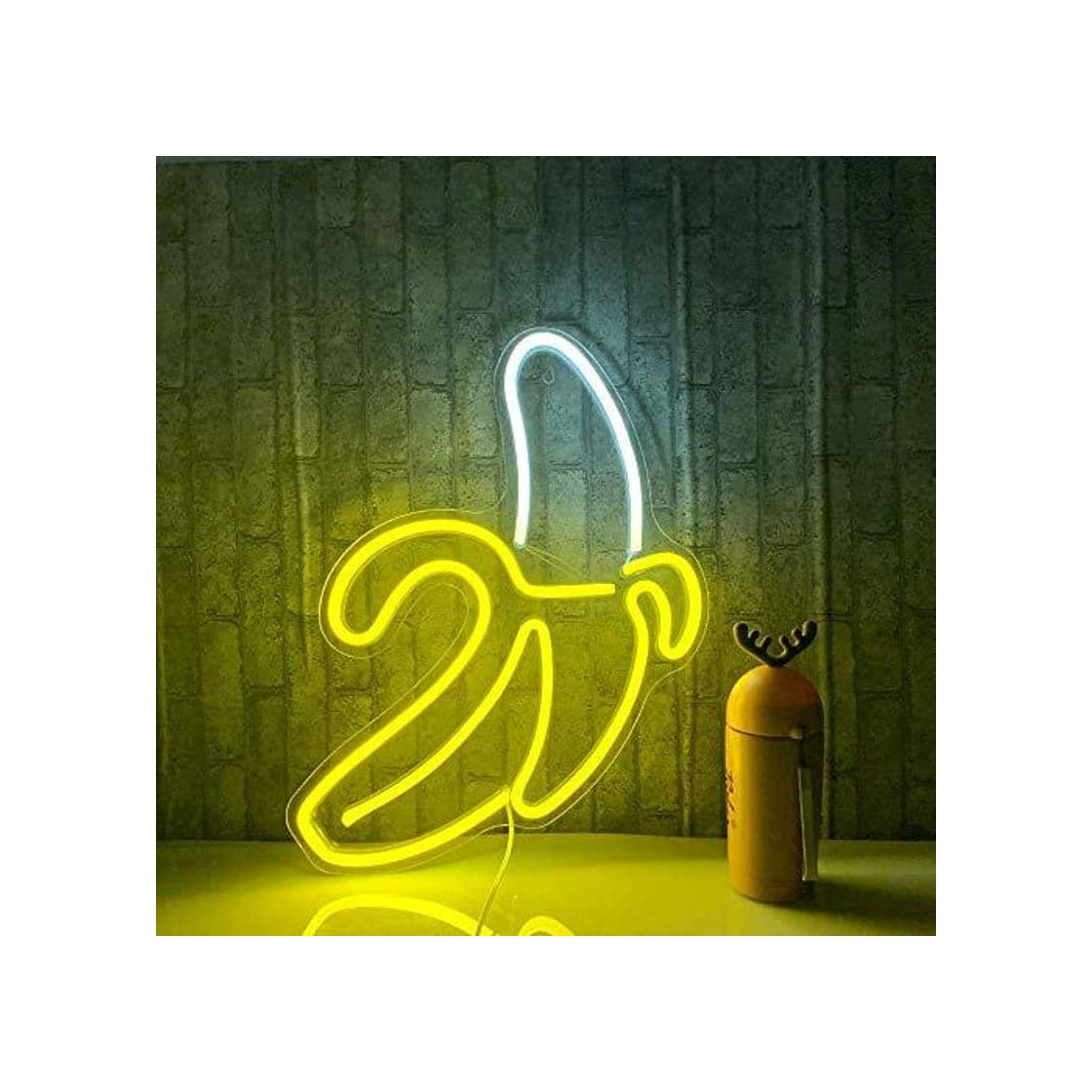 Elemento de la categoría hogar Banana Neon Signs LED Neon Lights Art Wall Luces decorativas Luces de