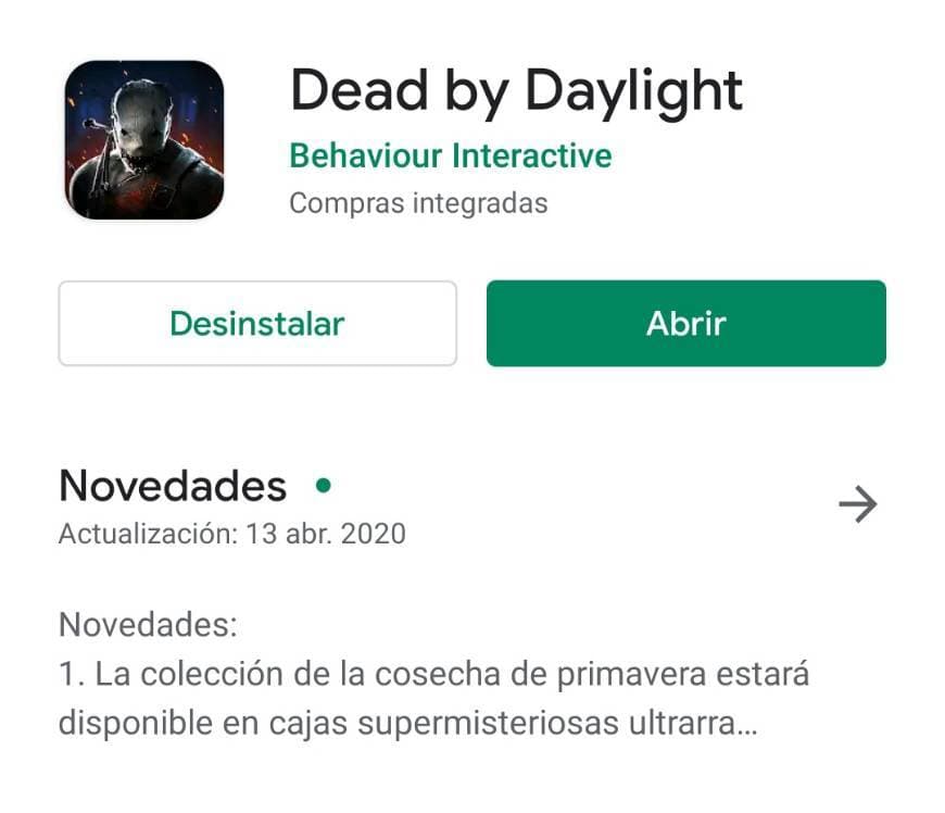 Videojuegos dead by daylight Mobile