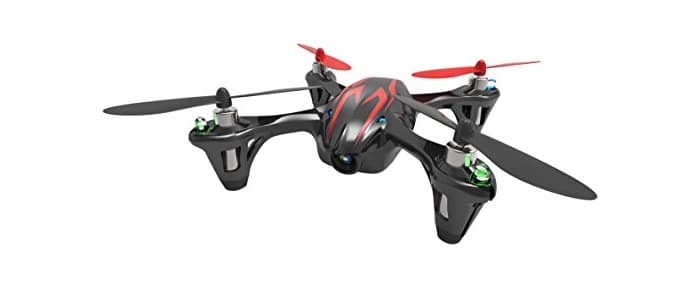 Product HUBSAN H107C dron con cámara Rojo, Blanco 4 rotores - Drones con