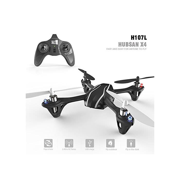 Product HUBSAN Dron H107L X4 2.4GHz RC Sistema de Radio 4 Canales Quadcopter