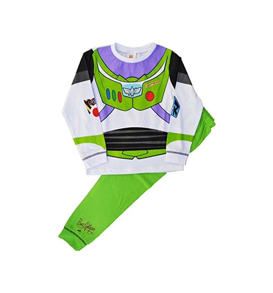 Product Buzz Lightyear Pijama Novedad Disfraz Toy Story Conjunto Pijama - blanco