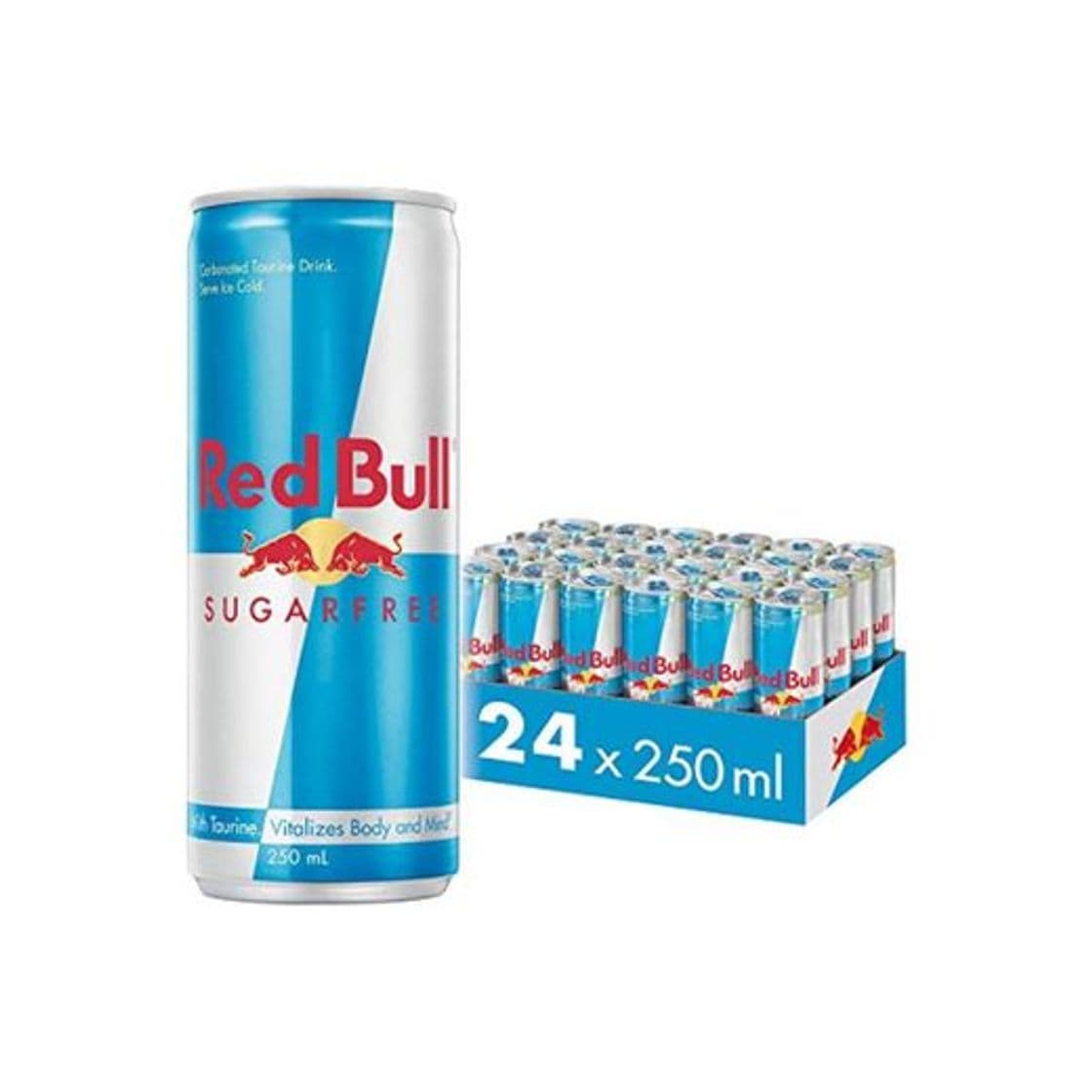 Product Red Bull Sugarfree, Bebida energética - 24 de 250 ml.