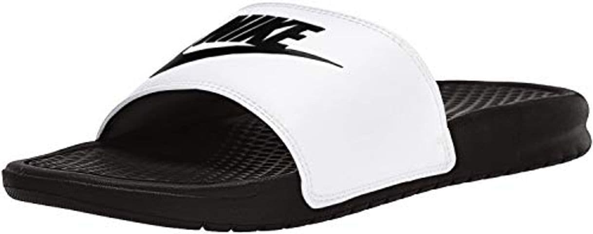 Fashion Nike Benassi JDI, Zapatos de Playa y Piscina para Hombre, Blanco