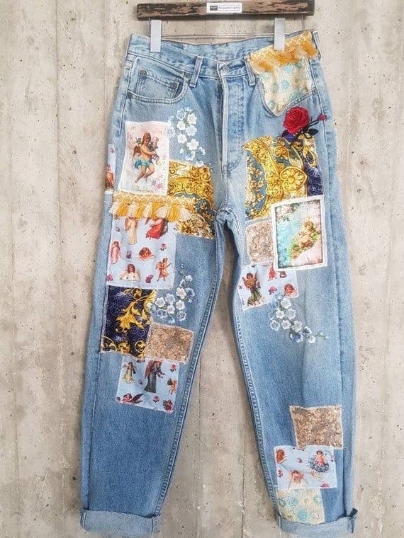 Fashion Calça Boyfriend Jeans Vintage💛