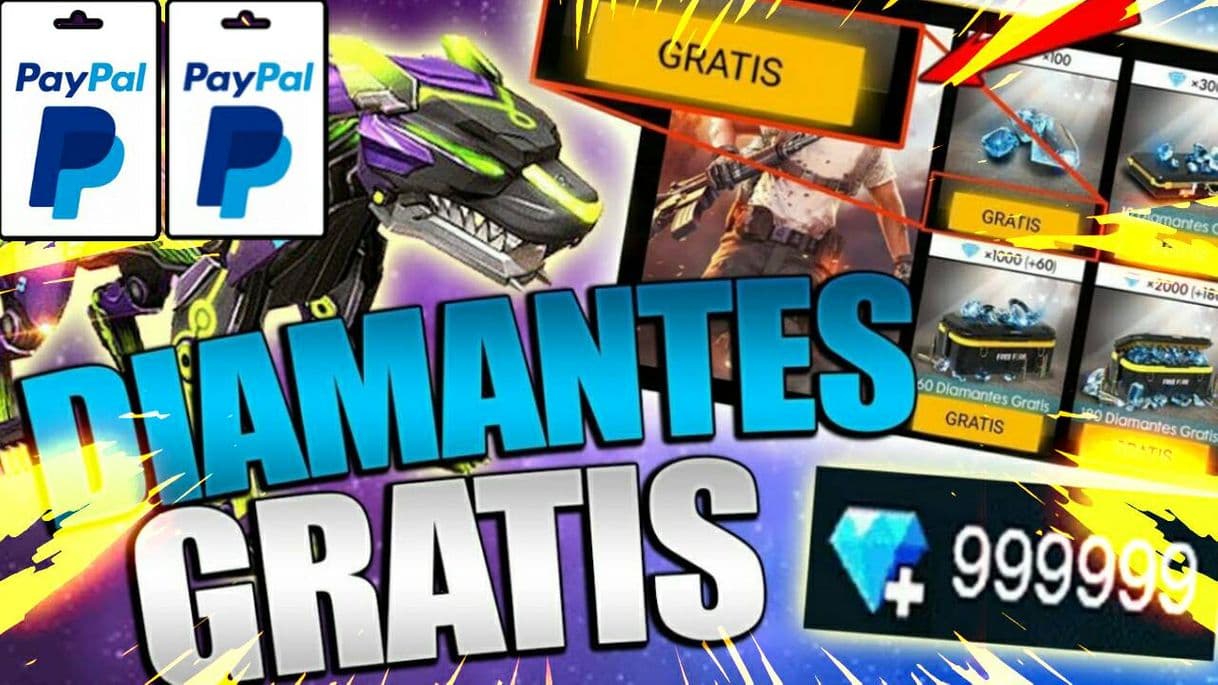 Fashion APP para GANAR DIAMANTES GRATIS en FREE FIRE, DINERO PAYPAL