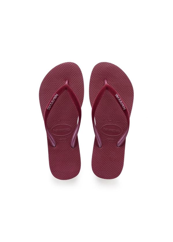 Moda Havaianas Slim, Chanclas Mujer, Gris